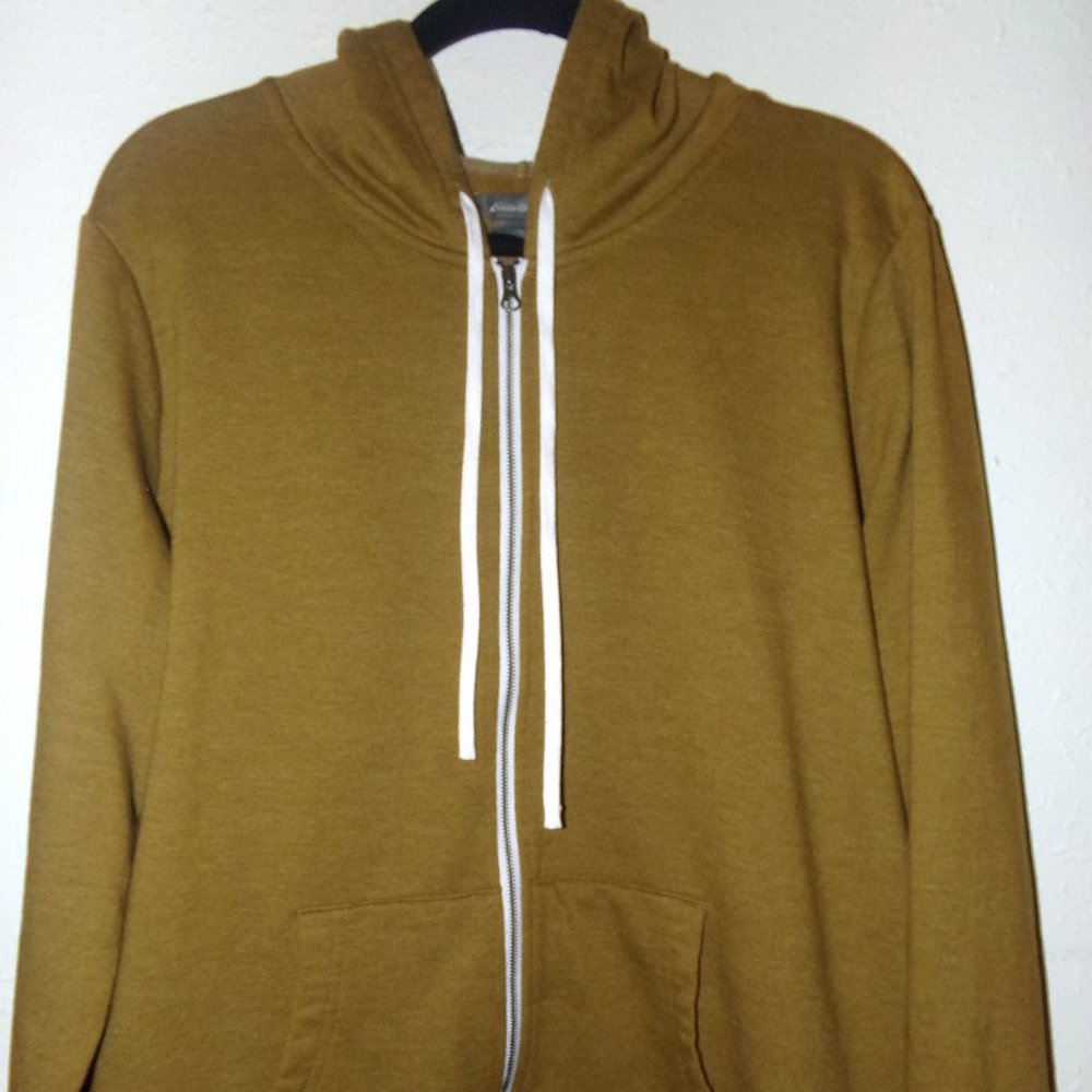 EDDIE BAUER SZ. 2XL, GREEN UNISEX SWEATSHIRT HOODIE